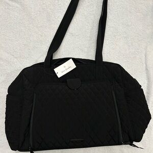 Vera Bradley Black Diaper Bag NWT